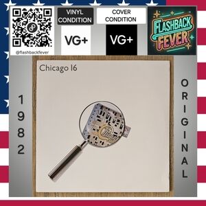CHICAGO•Chicago 16•1986 US (#9 23689-1)•L.A. Pressing